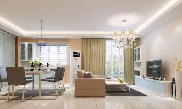 装修时客餐厅没隔断，空间看起来大了10㎡！